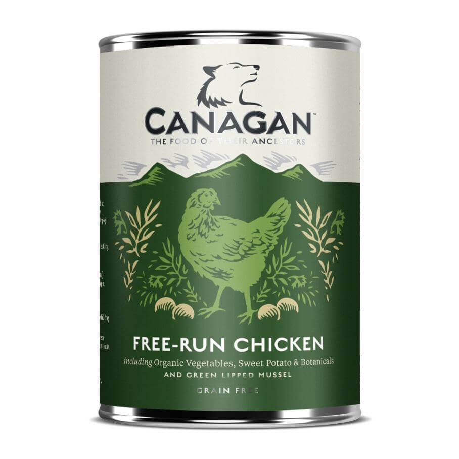 評判のよい無添加ウェットフード：CANAGAN「カナガンドッグフード チキン ウェットタイプ」